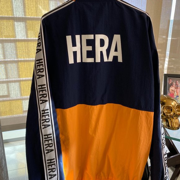HERA SHELLSUIT RETRO 80s WINDBREAKER (L) - Picture 2 of 2